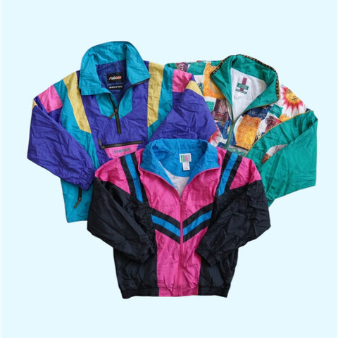 Crazy Patterened Windbreaker