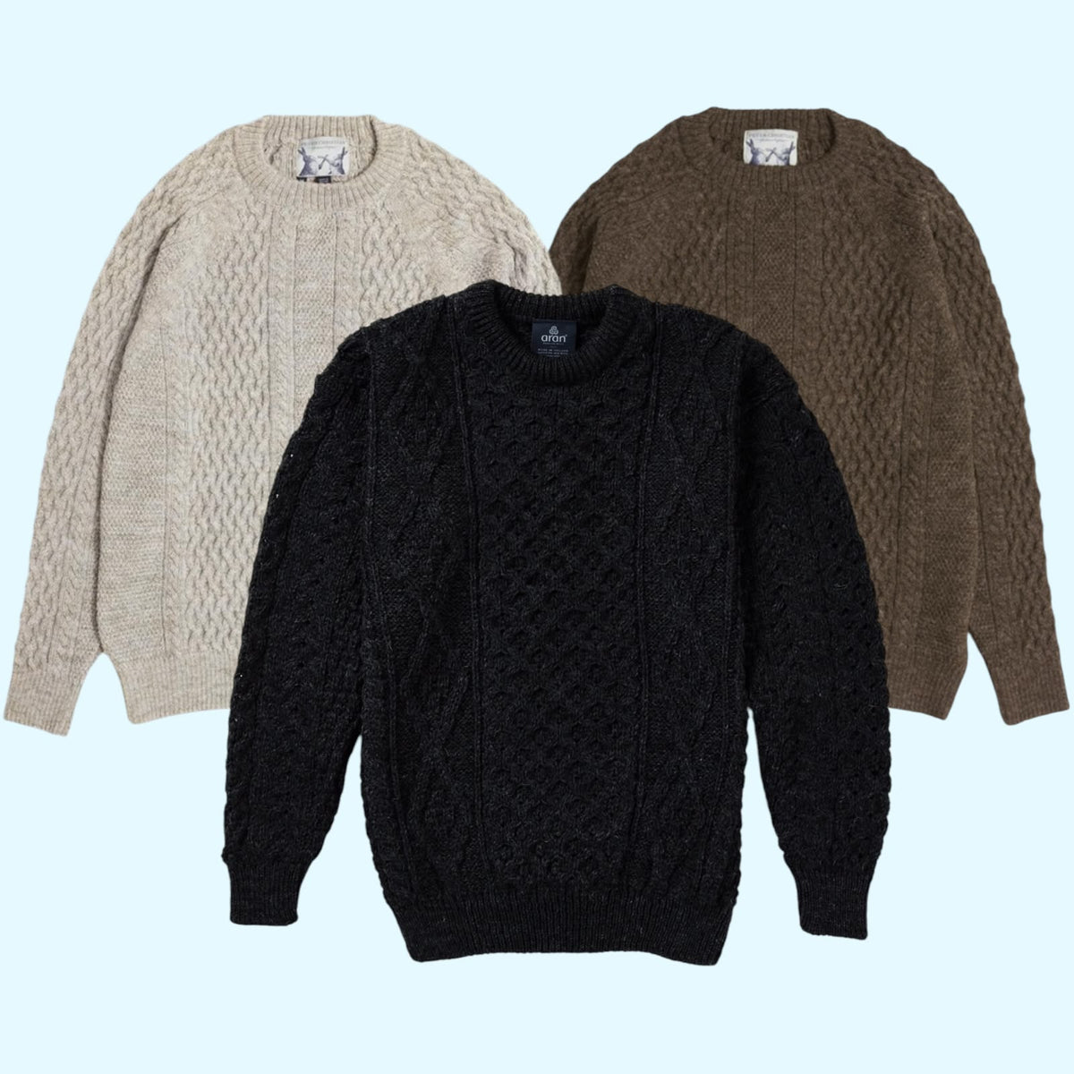 Aran Wool / Fisherman Sweaters