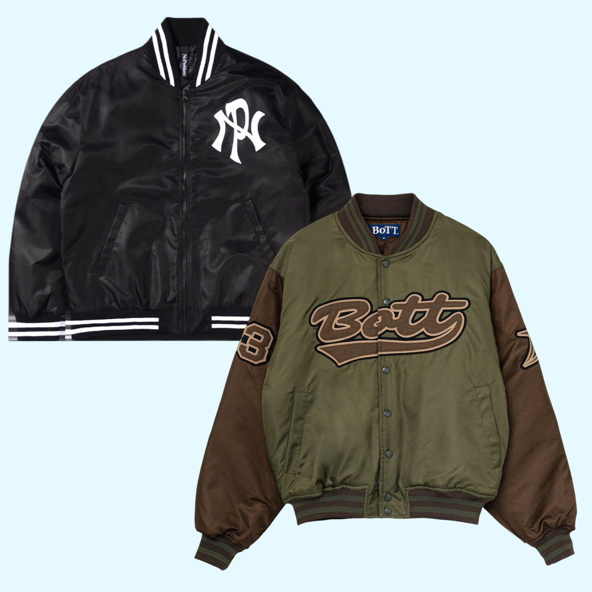 Nylon Varsity Jackets