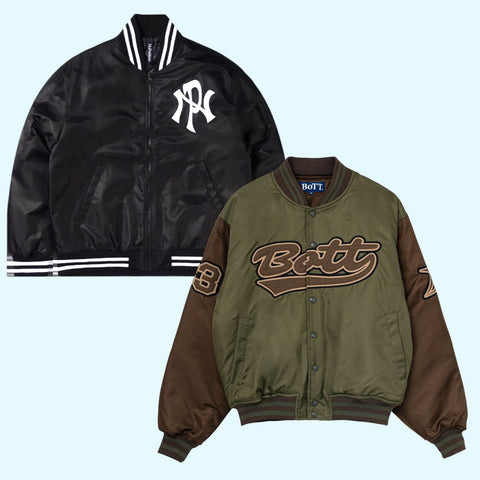 Nylon Varsity Jackets